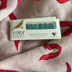 Color Street “Blue Lagoon” RETIRED Nail Polish Strips